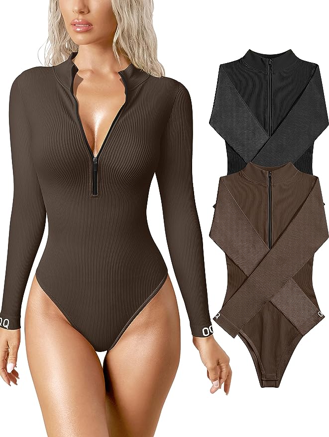 Bodycon Zip Dress in Elastane – Trendy & Figure-Hugging Style