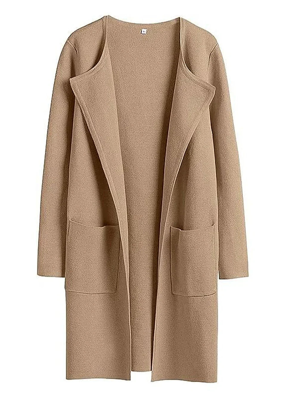 Elegant Lapel Coatigan – Sophisticated Layering Piece for Chic Styles
