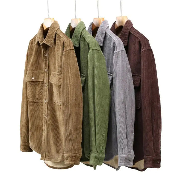 Stylish Corduroy Winter Shirt – Chic & Comfortable for the Modern Man