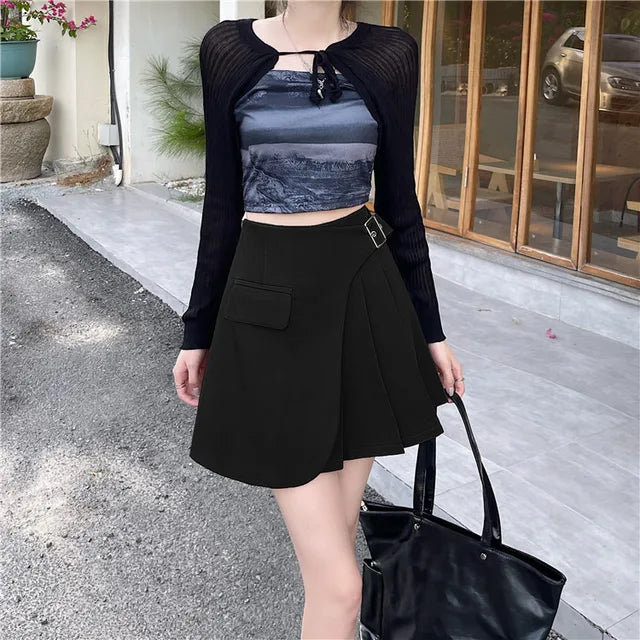 Asymmetric Mini Skirt – Trendy & Chic for Modern Fashionistas
