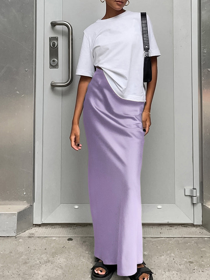 Satin Maxi Skirt – Elegant & Flowing for Sophisticated Style