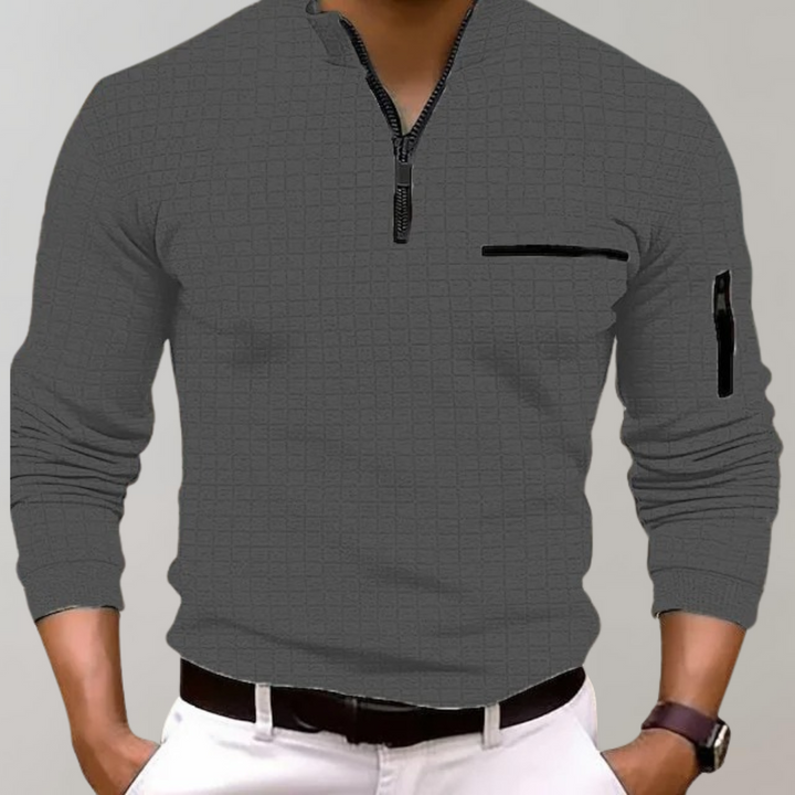 Men’s Stylish Beard Polo Shirt – Trendy & Perfect for Any Occasion