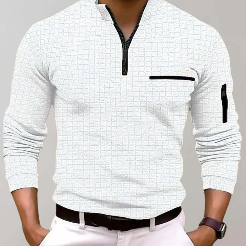 Men’s Stylish Beard Polo Shirt – Trendy & Perfect for Any Occasion