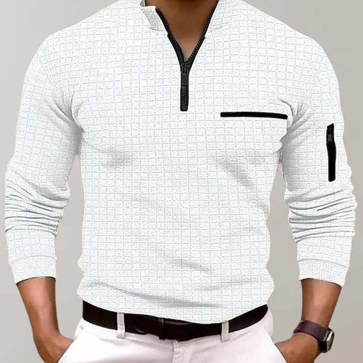 Men’s Stylish Beard Polo Shirt – Trendy & Perfect for Any Occasion