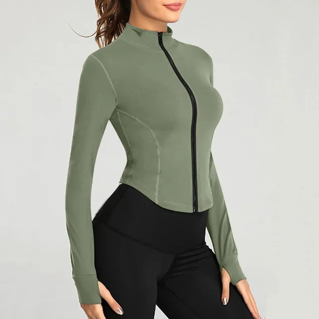 Breathable Workout Jacket – Stylish & Comfortable Activewear