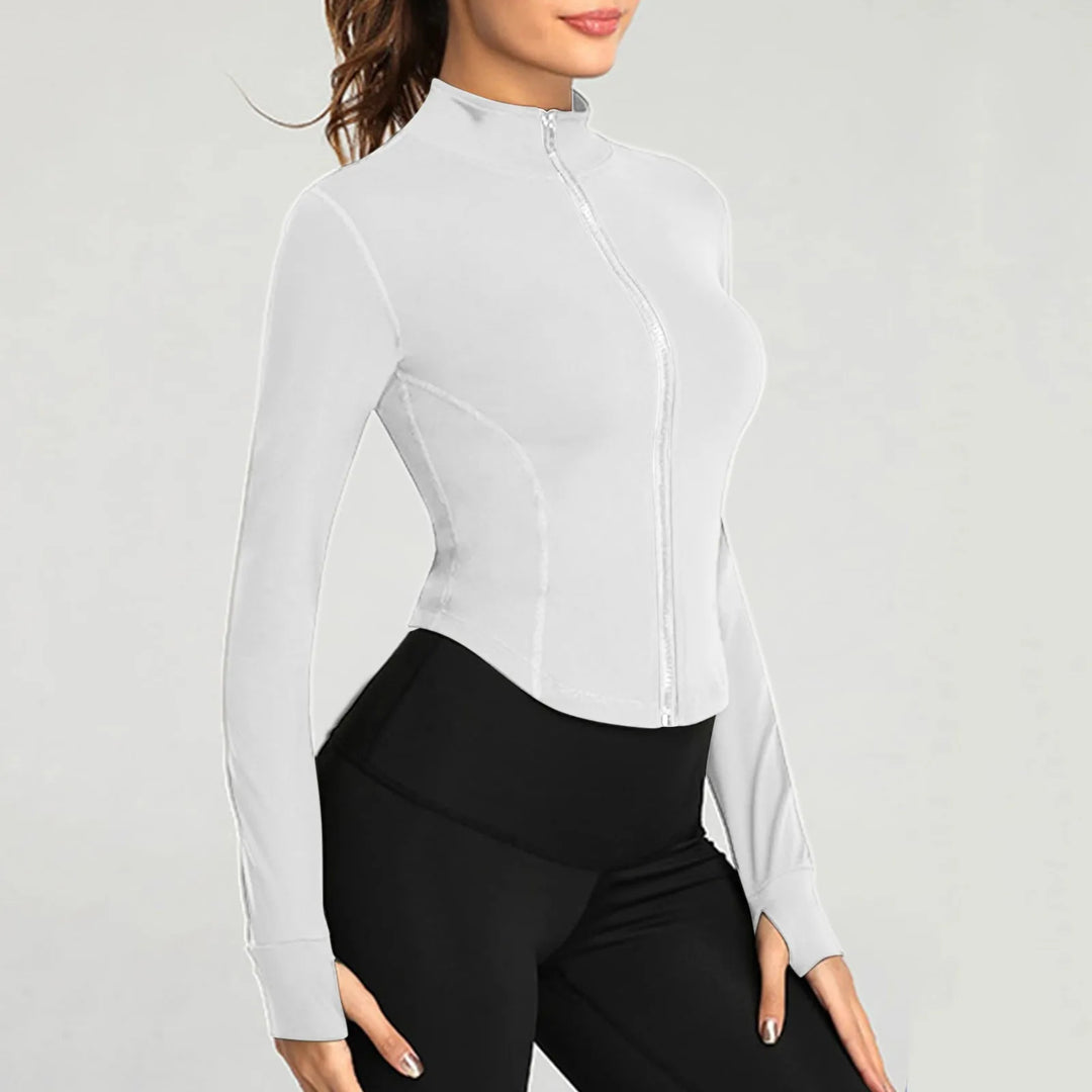 Breathable Workout Jacket – Stylish & Comfortable Activewear