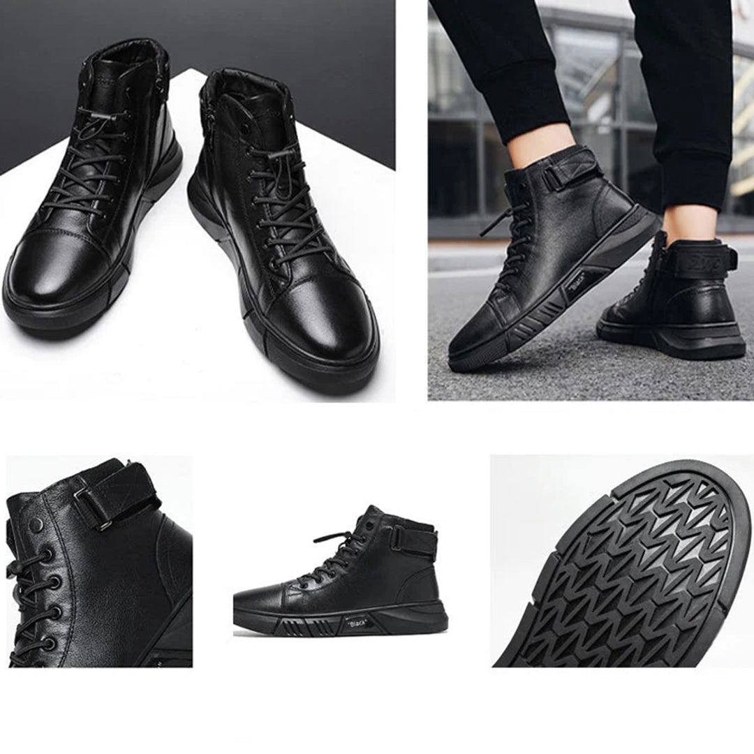 Black Warm Boots – Cozy & Stylish Footwear for Cold Weather