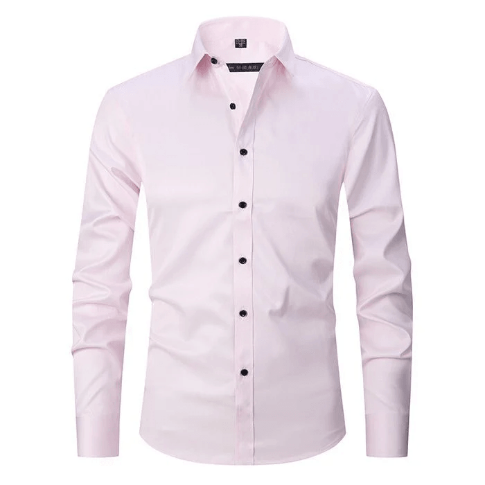 Anti-Wrinkle Long Sleeve Shirt – Modern & Stylish Office Essential