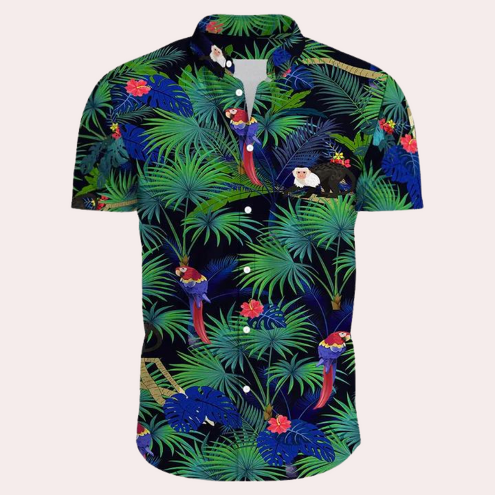 Men's Trendy Hawaiian Shirt – Stylish & Colourful Summer Fashion