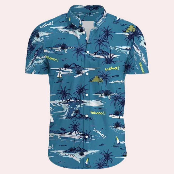 Men's Trendy Hawaiian Shirt – Stylish & Colourful Summer Fashion