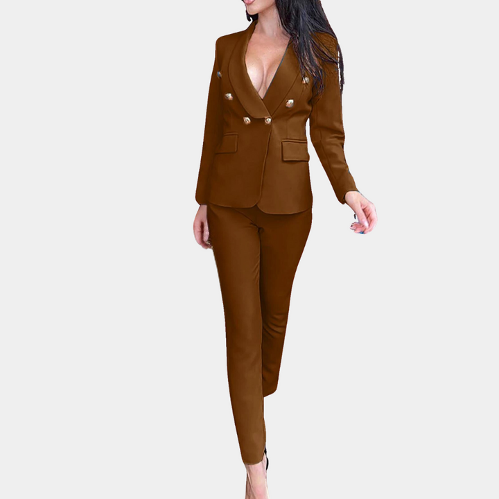 Elegant Women's Wool Set – Sophisticated & Classy for Any Occasion