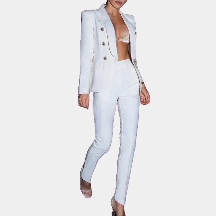 Elegant Women's Wool Set – Sophisticated & Classy for Any Occasion