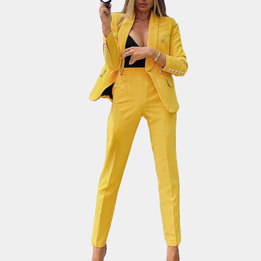 Elegant Women's Wool Set – Sophisticated & Classy for Any Occasion
