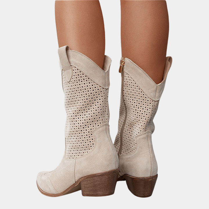 Women's Stylish Breathable Cowboy Boots – Trendy & Comfortable Footwear