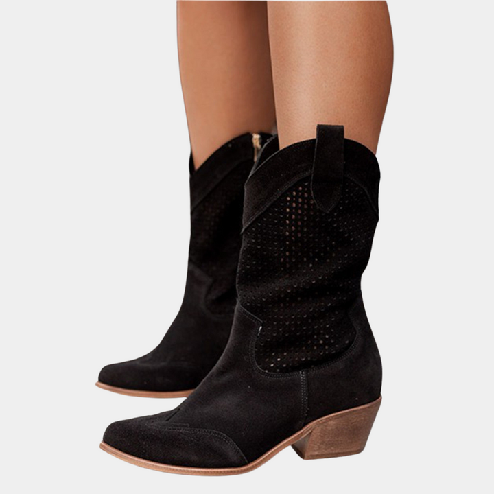 Women's Stylish Breathable Cowboy Boots – Trendy & Comfortable Footwear