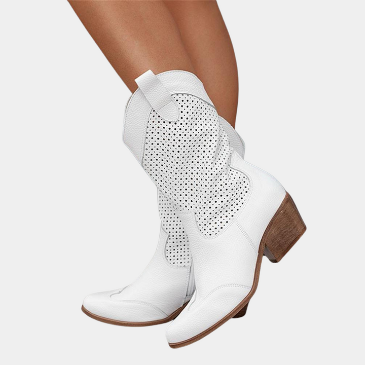Women's Stylish Breathable Cowboy Boots – Trendy & Comfortable Footwear
