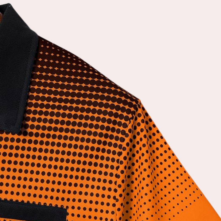Men's Trendy Orange Shirt – Stylish & Casual Everyday Wear
