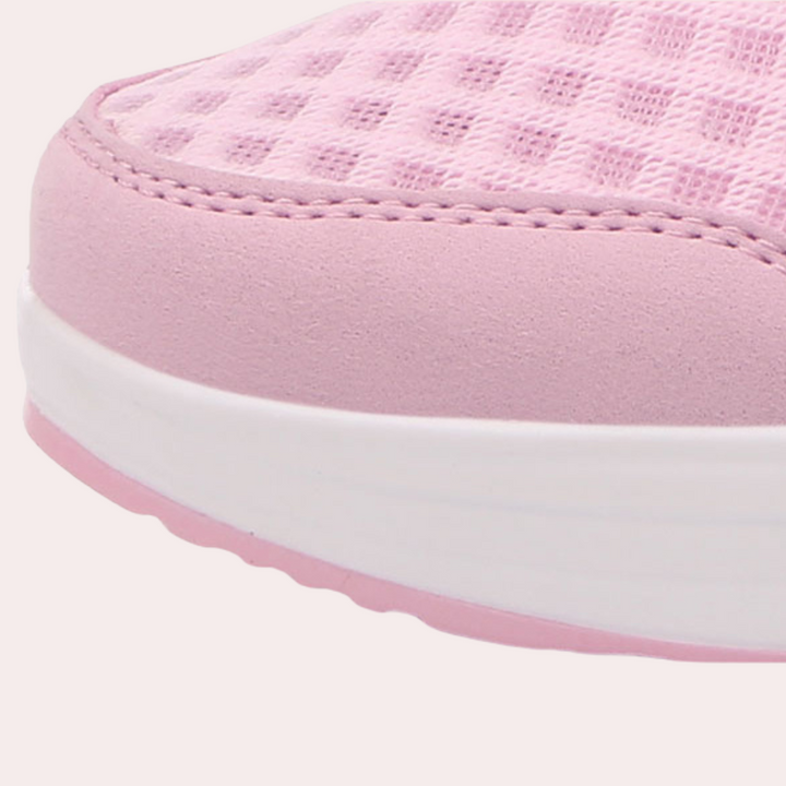 Stylish Breathable Women's Trainers – Comfortable Wedge Heel for All-Day Wear