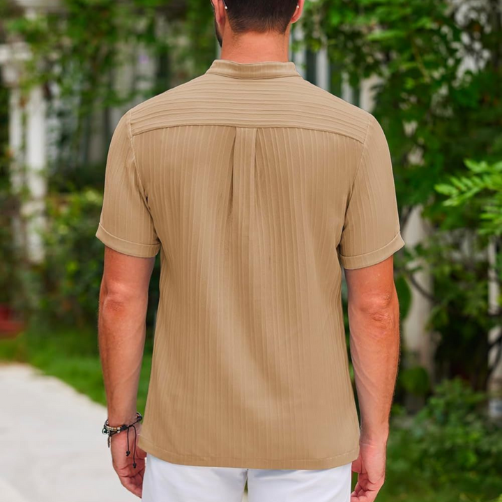 Stylish Men's Leisure Shirt – Trendy & Comfortable Everyday Wear
