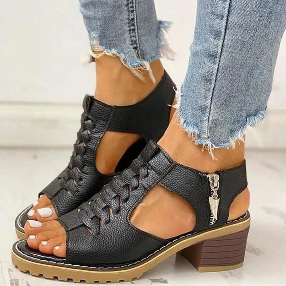 Trendy Woven Women's Summer Sandals – Stylish & Comfortable Footwear