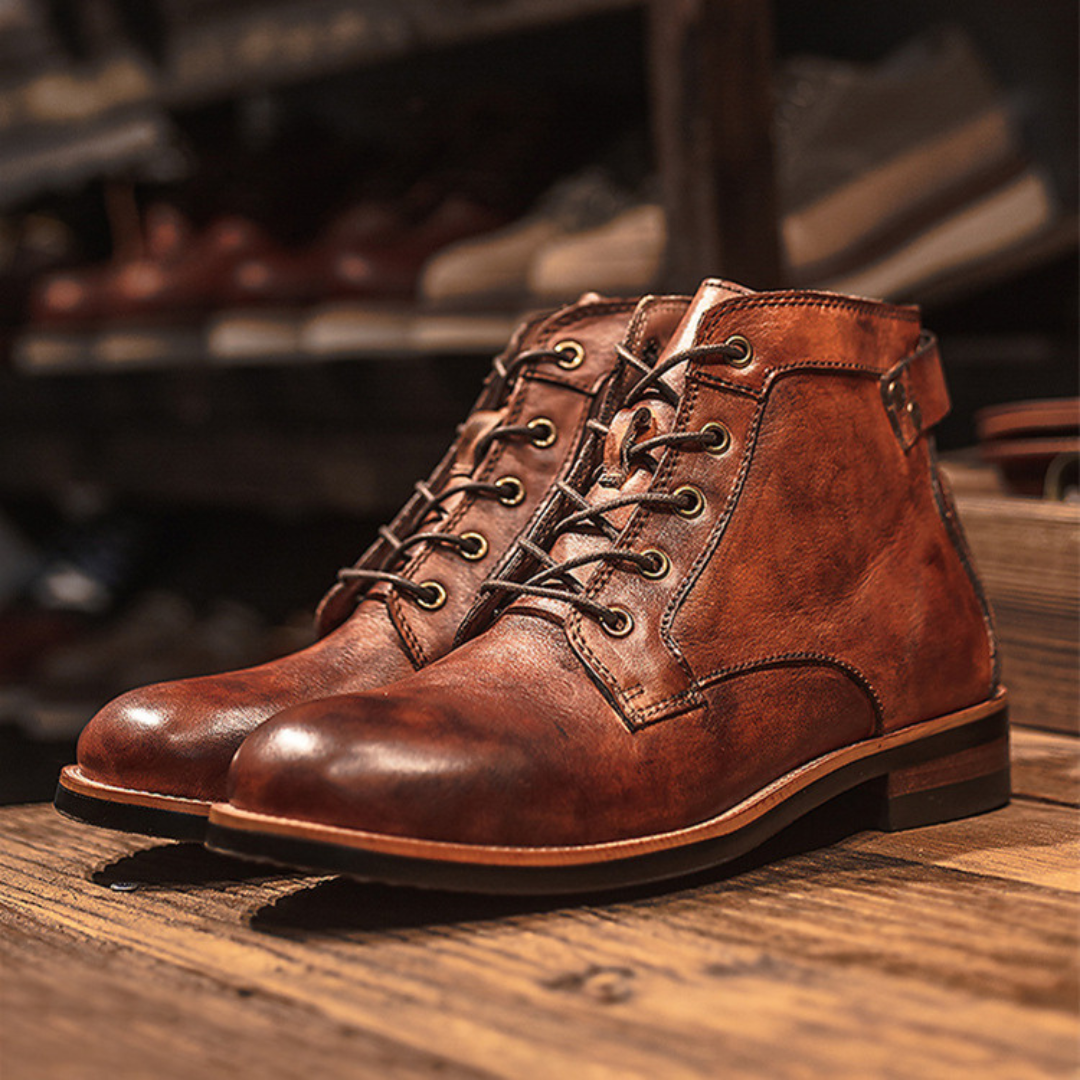 Luxury Classic Men's Boots – Elegant & Timeless Footwear for Every Occasion