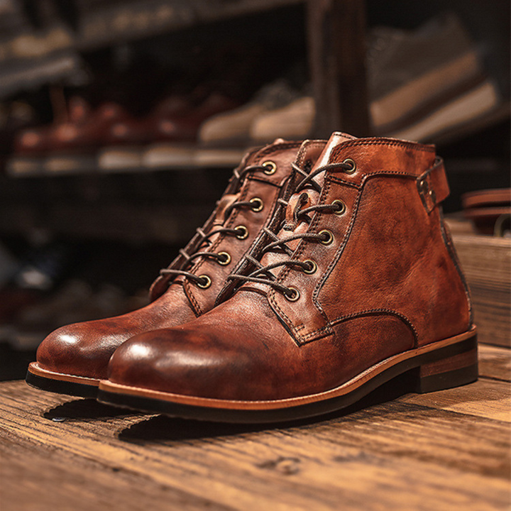 Luxury Classic Men's Boots – Elegant & Timeless Footwear for Every Occasion