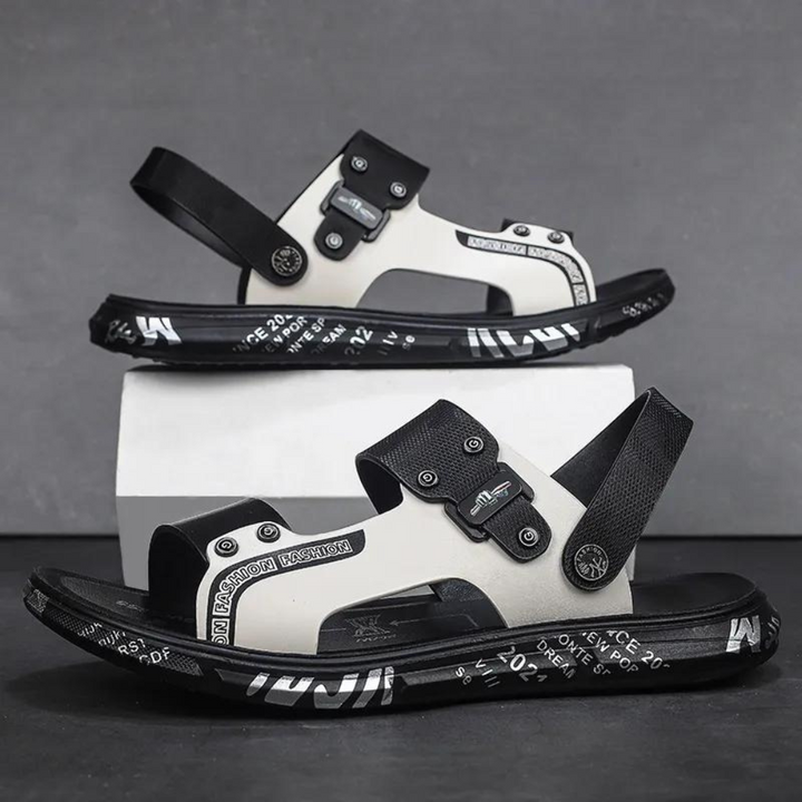 Luxury Men's Sandals – Chic & Airy Fit for Summer Comfort