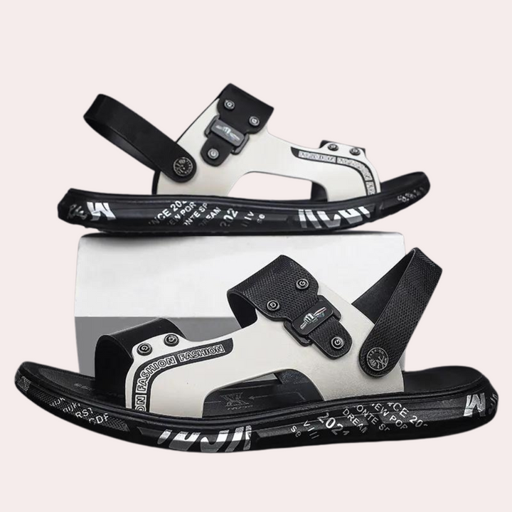 Luxury Men's Sandals – Chic & Airy Fit for Summer Comfort