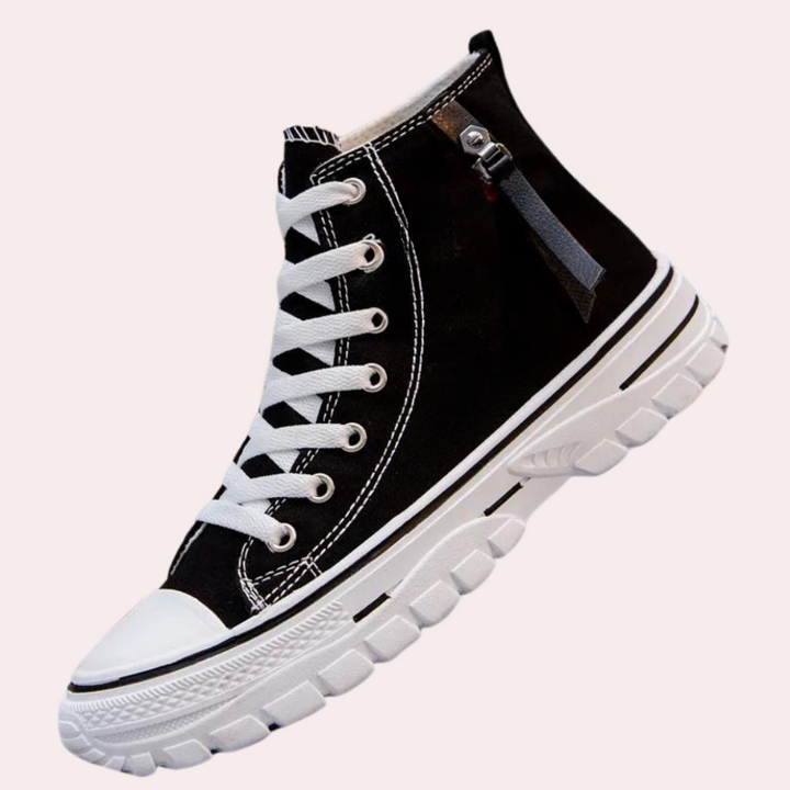 Modern Men's High-Top Sneakers – Trendy & Chic Footwear for Everyday Style