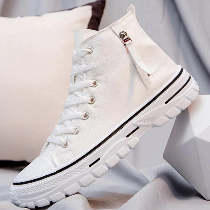 Modern Men's High-Top Sneakers – Trendy & Chic Footwear for Everyday Style