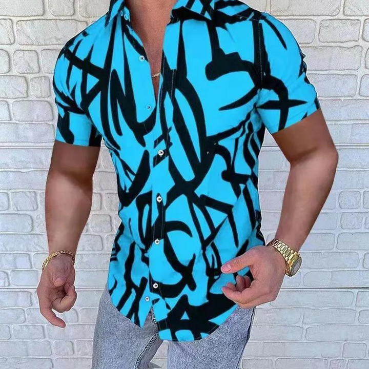 Stylish Short-Sleeved Shirt – Trendy & Modern Everyday Wear