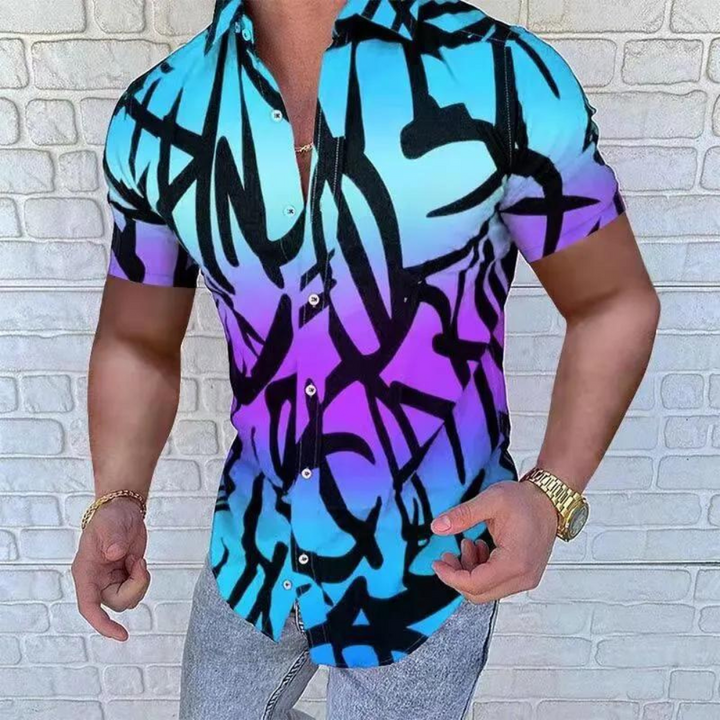 Stylish Short-Sleeved Shirt – Trendy & Modern Everyday Wear