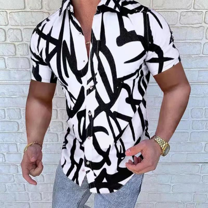 Stylish Short-Sleeved Shirt – Trendy & Modern Everyday Wear