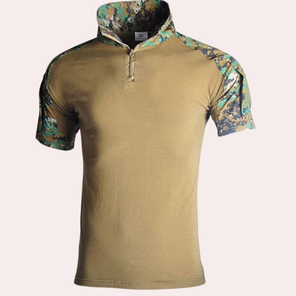 Stylish Men's Shirt with Trendy Zip Accent – Chic & Fashion-Forward Design
