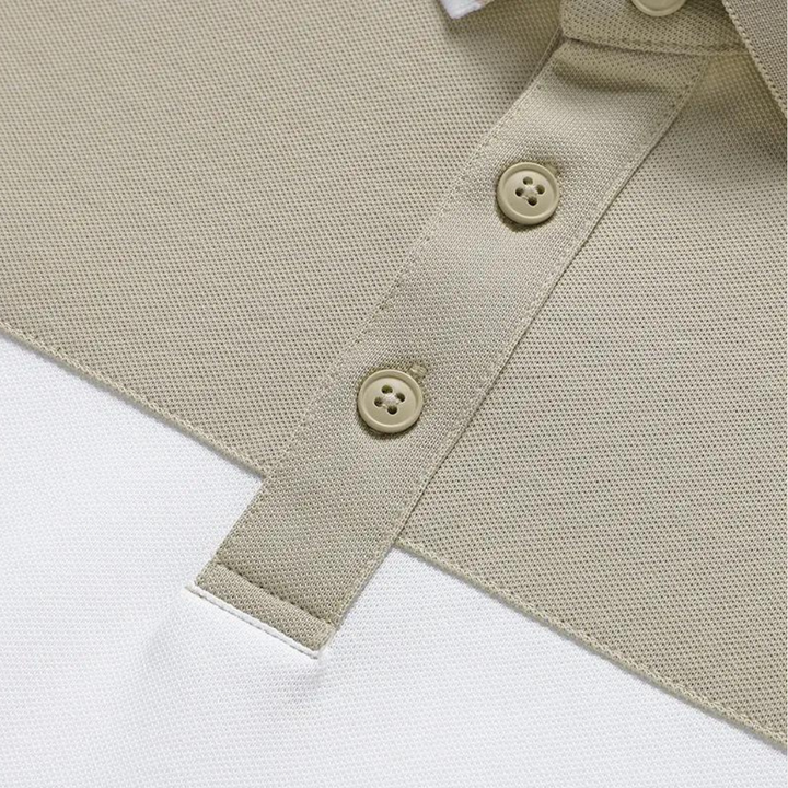 Elegant & Airy Men's Polo Shirt – Sophisticated Style for Any Occasion