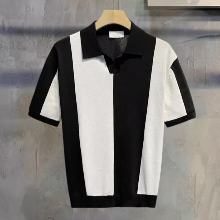 Timeless Knitted Polo Shirt – Sophisticated Style for the Modern Man