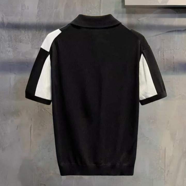 Timeless Knitted Polo Shirt – Sophisticated Style for the Modern Man