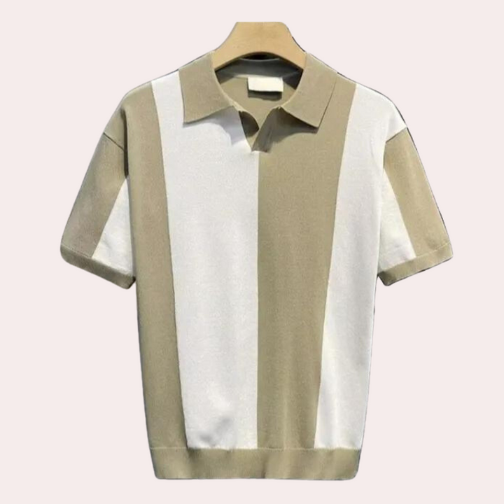 Timeless Knitted Polo Shirt – Sophisticated Style for the Modern Man