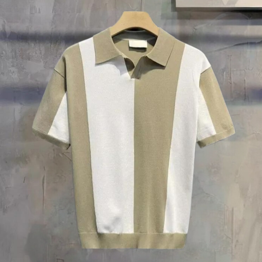 Timeless Knitted Polo Shirt – Sophisticated Style for the Modern Man