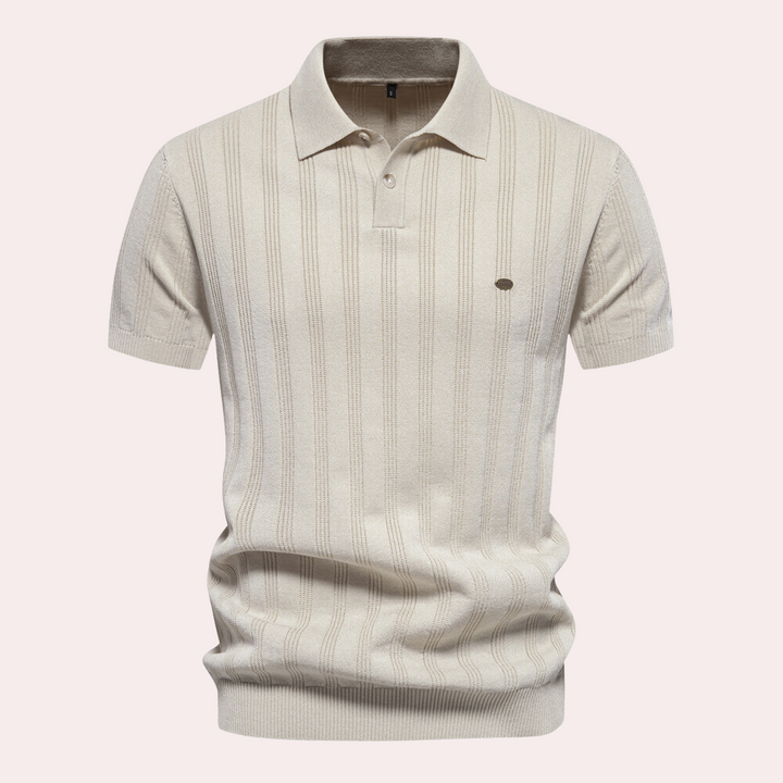 Elegant Knitted T-Shirt – Sophisticated Style for the Modern Man