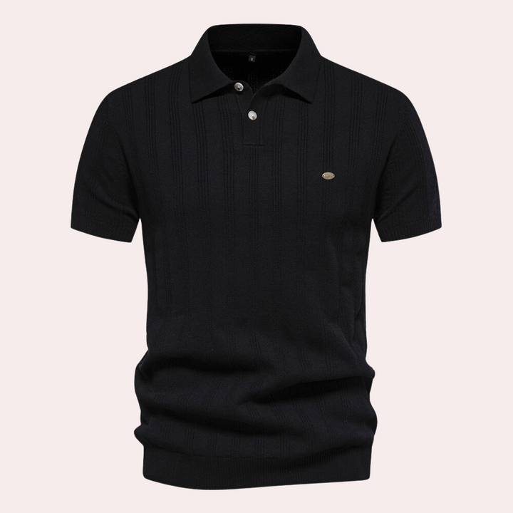 Elegant Knitted T-Shirt – Sophisticated Style for the Modern Man
