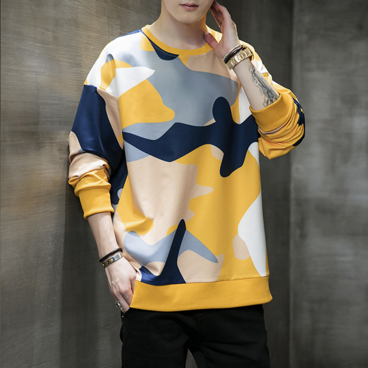 Trendy Camouflage Sweatshirt – Practical & Stylish for Everyday Wear