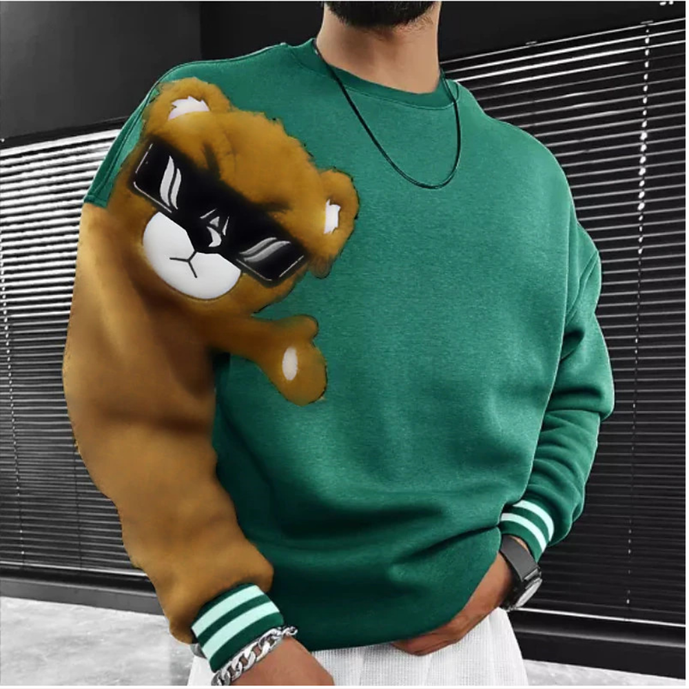 Chic Men's Sweatshirt – Perfect Combination of Style and Comfort