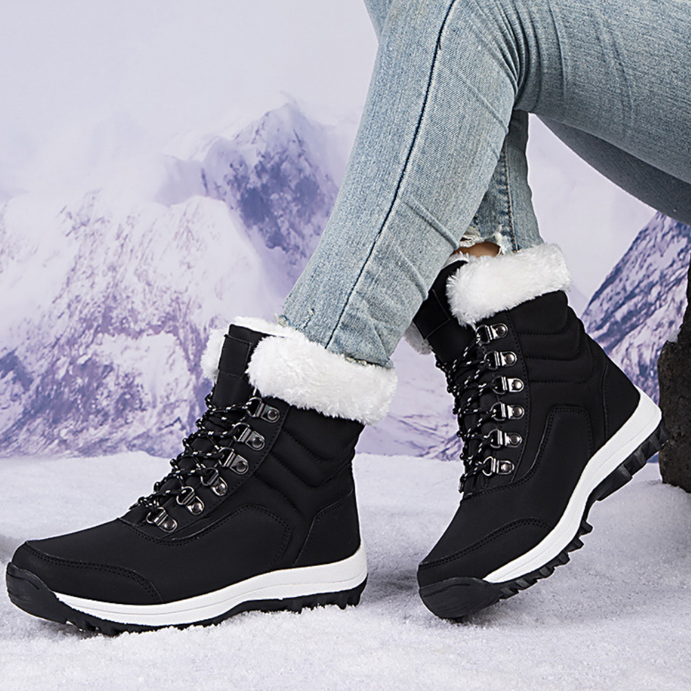 Elegant Women's Winter Boots with Exceptional Grip – Chic & Comfortable for Cold Weather