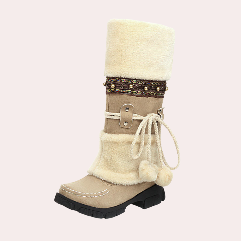 Trendy & Comfortable Warm Snow Boots – Stylish Footwear for Cold Weather