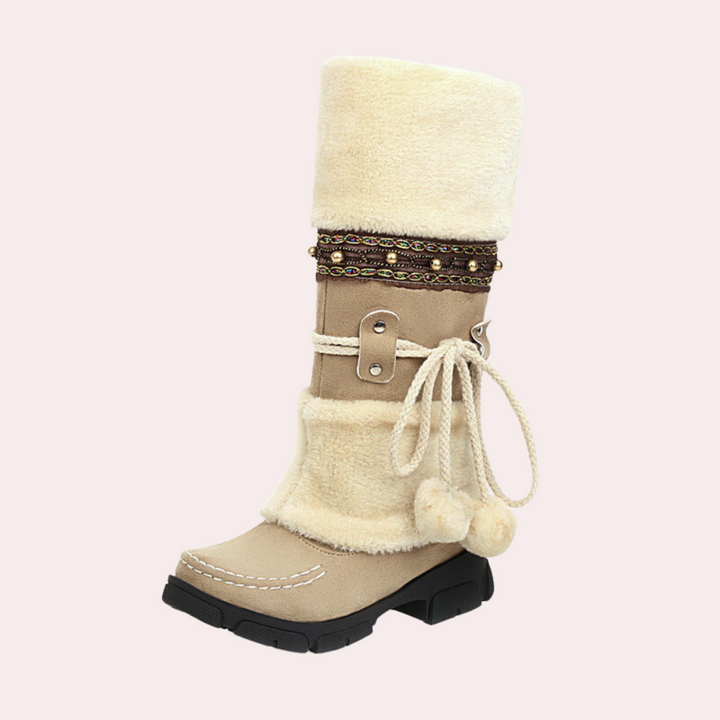 Trendy & Comfortable Warm Snow Boots – Stylish Footwear for Cold Weather