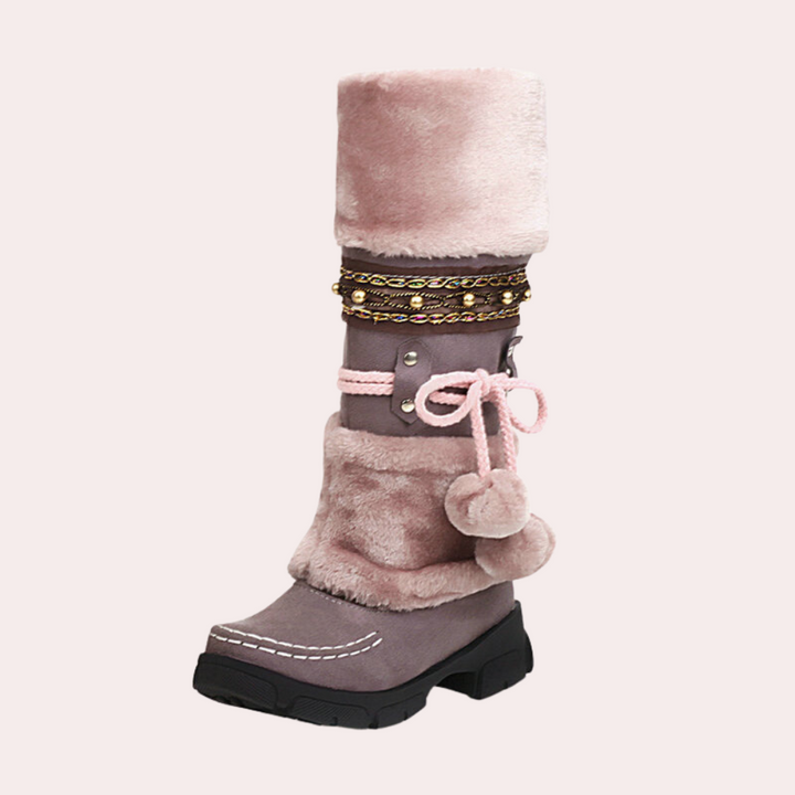 Trendy & Comfortable Warm Snow Boots – Stylish Footwear for Cold Weather