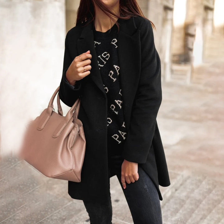 Elegant Long Winter Coat – Sophisticated Style for Cold Weather