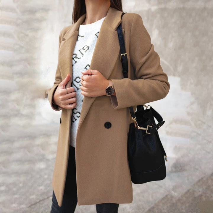 Elegant Long Winter Coat – Sophisticated Style for Cold Weather