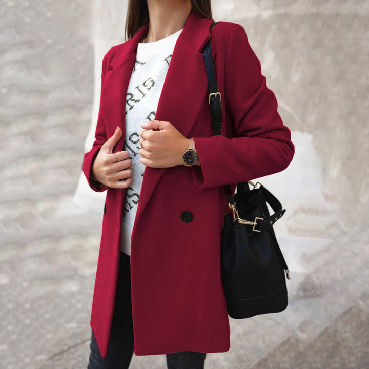 Elegant Long Winter Coat – Sophisticated Style for Cold Weather